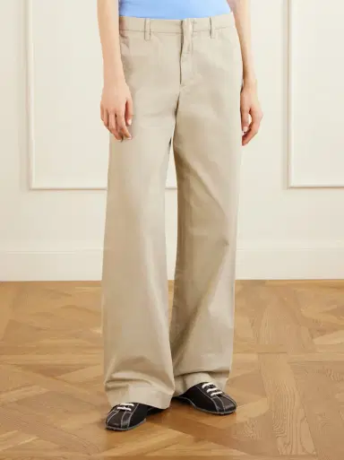 STILL HERE Cotton wide-leg pants | Thumbnail 3