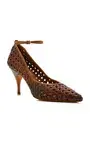Miu Miu Woven Leather Pumps | Thumbnail 4 Miu Miu Woven Leather Pumps | Thumbnail 4