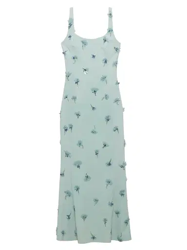 Simkhai Women's Briella Embellished Sleeveless Gown - Sky - Size 0 | Thumbnail 1