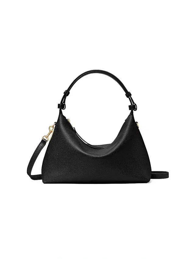 Tory Burch Women's Mellow Leather Shoulder Bag - Black
