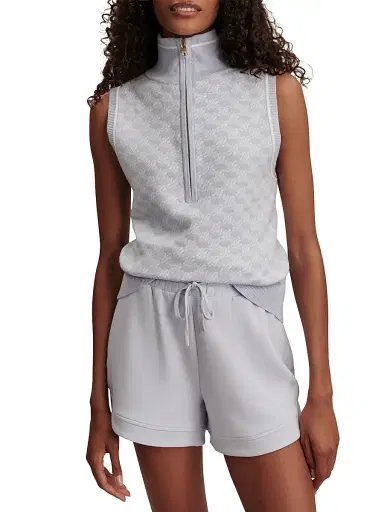 Varley Women's Vincent Printed Jacquard Half-Zip Vest | Thumbnail 3 Varley Women's Vincent Printed Jacquard Half-Zip Vest | Thumbnail 3