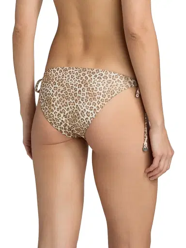 Ramy Brook Women's Benni Leopard Print Bikini Bottom | Thumbnail 4