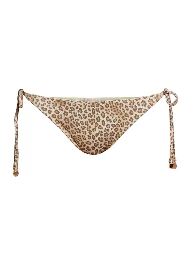 Ramy Brook Women's Benni Leopard Print Bikini Bottom | Thumbnail 1
