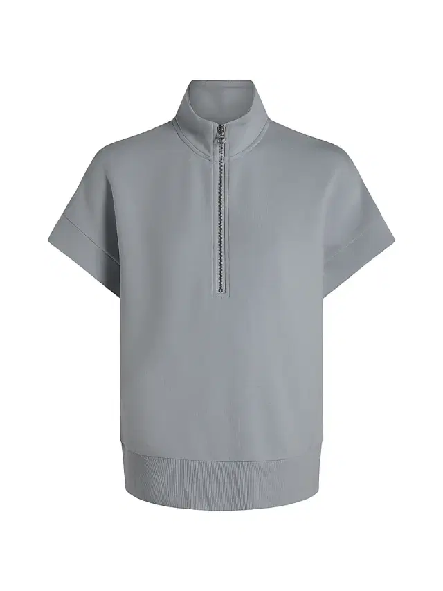 Varley Women's Ritchie Short-Sleeve Half-Zip Pullover - Wind Blue