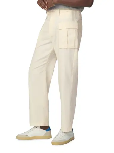 Joe's Jeans Men's Fatigue Cotton High-Rise Straight-Leg Cargo Pants - Egret - Size 40 | Thumbnail 3 Joe's Jeans Men's Fatigue Cotton High-Rise Straight-Leg Cargo Pants - Egret - Size 40 | Thumbnail 3