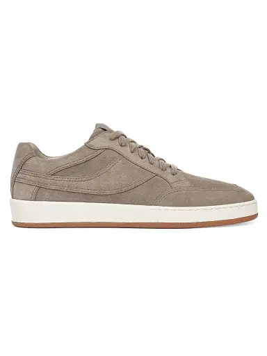 Vince Men's Pacifico Suede Low-Top Sneakers - Flint - Size 13 | Thumbnail 1