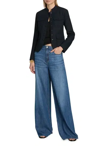 rag & bone Women's Mercer Flap-Pocket Blazer - Sal - Size 4 | Thumbnail 2