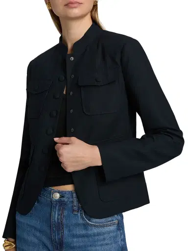 rag & bone Women's Mercer Flap-Pocket Blazer - Sal - Size 4 | Thumbnail 6