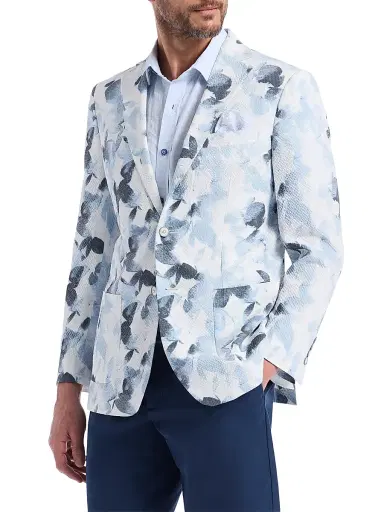 Robert Graham Men's Penhale Floral Woven Sport Coat - Size 50 | Thumbnail 3