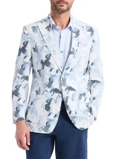 Robert Graham Men's Penhale Floral Woven Sport Coat - Size 50 | Thumbnail 1