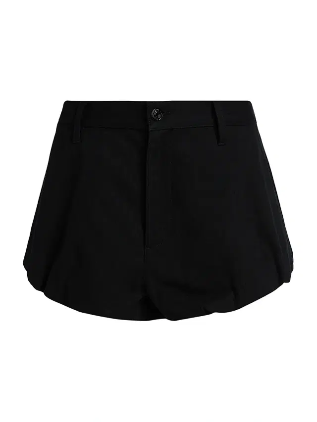 FRAME Women's The Shell Cotton Balloon Shorts - Black