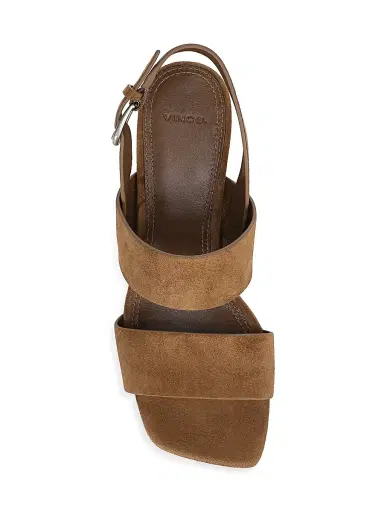 Vince Women's Oliana 65MM Slingback Sandals - Elmwood - Size 11 | Thumbnail 4 Vince Women's Oliana 65MM Slingback Sandals - Elmwood - Size 11 | Thumbnail 4