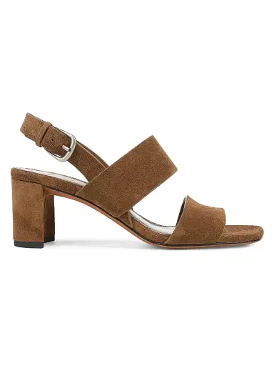 Vince Women's Oliana 65MM Slingback Sandals - Elmwood - Size 11 | Thumbnail 1 Vince Women's Oliana 65MM Slingback Sandals - Elmwood - Size 11 | Thumbnail 1