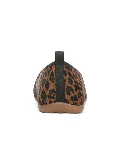 Vince Women's Coralie Leopard-Print Calf Hair Ballet Flats - Brown Multi - Size 11 | Thumbnail 3