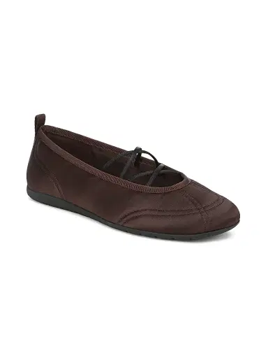 Vince Women's Coralie Satin Ballet Flats | Thumbnail 2 Vince Women's Coralie Satin Ballet Flats | Thumbnail 2