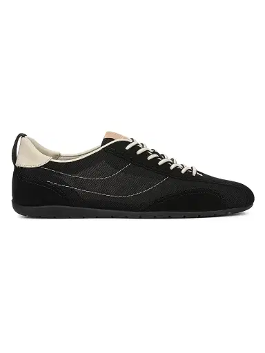 Vince Women's Catalina Suede & Mesh Sneakers - Black - Size 10 | Thumbnail 1