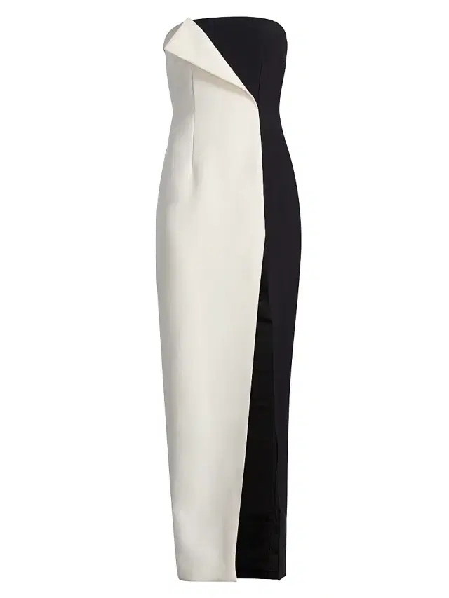 Ronny Kobo Women's River Split Maxi Dress - Black