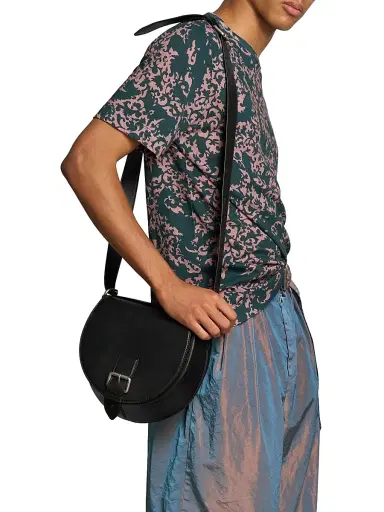 Dries Van Noten Men's Leather Crossbody Bag | Thumbnail 2 Dries Van Noten Men's Leather Crossbody Bag | Thumbnail 2