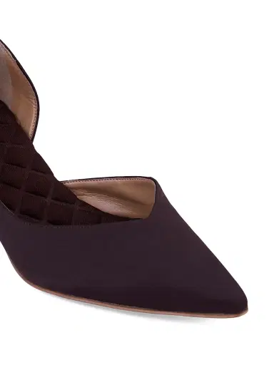 Aera Women's Ariana 45MM Satin Kitten-Heel Pumps | Thumbnail 3 Aera Women's Ariana 45MM Satin Kitten-Heel Pumps | Thumbnail 3