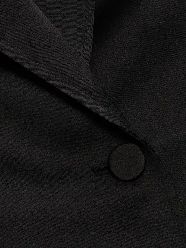 Toccin Women's Preston Tuxedo Blazer - Jet | Thumbnail 7 Toccin Women's Preston Tuxedo Blazer - Jet | Thumbnail 7
