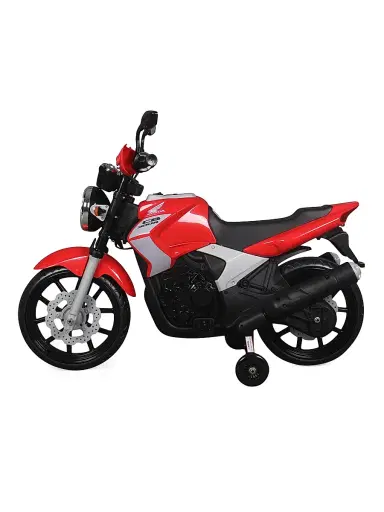 Best Ride on Cars Honda CB300R Motorcycle 12V Car - Red | Thumbnail 2 Best Ride on Cars Honda CB300R Motorcycle 12V Car - Red | Thumbnail 2