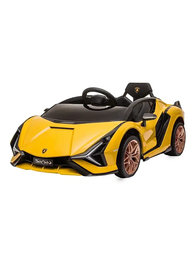Best Ride on Cars Little Kid's Lamborghini Sian 12V Car - Pink