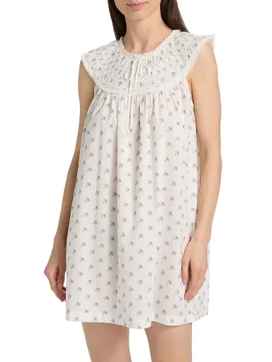 DÔEN Women's Verity Cotton Minidress - Petit Posy Calico | Thumbnail 3 DÔEN Women's Verity Cotton Minidress - Petit Posy Calico | Thumbnail 3