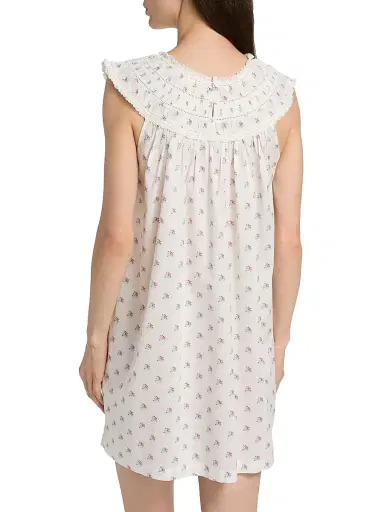 DÔEN Women's Verity Cotton Minidress - Petit Posy Calico | Thumbnail 5 DÔEN Women's Verity Cotton Minidress - Petit Posy Calico | Thumbnail 5