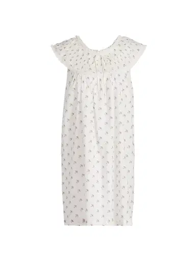 DÔEN Women's Verity Cotton Minidress - Petit Posy Calico | Thumbnail 1 DÔEN Women's Verity Cotton Minidress - Petit Posy Calico | Thumbnail 1