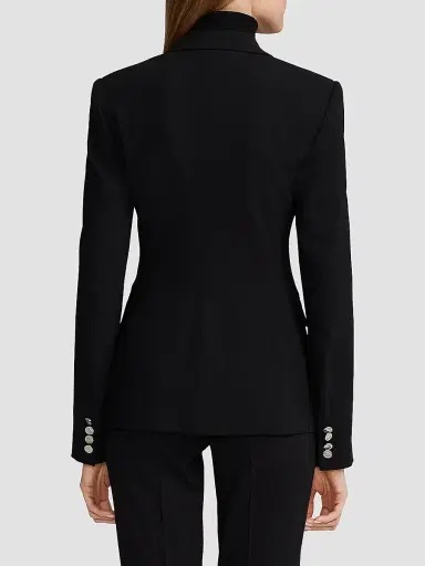 Ralph Lauren Collection Women's Parker Cashmere Jacket - Black - Size 8 | Thumbnail 5