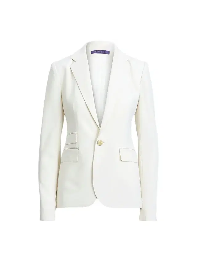 Ralph Lauren Collection Women's Parker Stretch-Wool Jacket - Cream