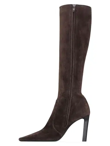 Saint Laurent Women's Francoise Boots in Suede | Thumbnail 4 Saint Laurent Women's Francoise Boots in Suede | Thumbnail 4
