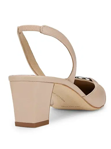 Manolo Blahnik Women's Trixa 50MM Leather Pumps | Thumbnail 3 Manolo Blahnik Women's Trixa 50MM Leather Pumps | Thumbnail 3