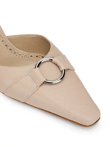 Manolo Blahnik Women's Trixa 50MM Leather Pumps | Thumbnail 5 Manolo Blahnik Women's Trixa 50MM Leather Pumps | Thumbnail 5