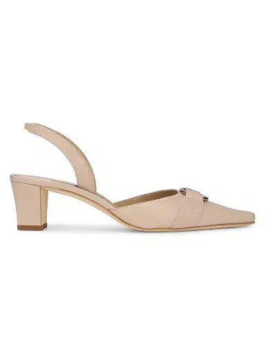 Manolo Blahnik Women's Trixa 50MM Leather Pumps | Thumbnail 1 Manolo Blahnik Women's Trixa 50MM Leather Pumps | Thumbnail 1