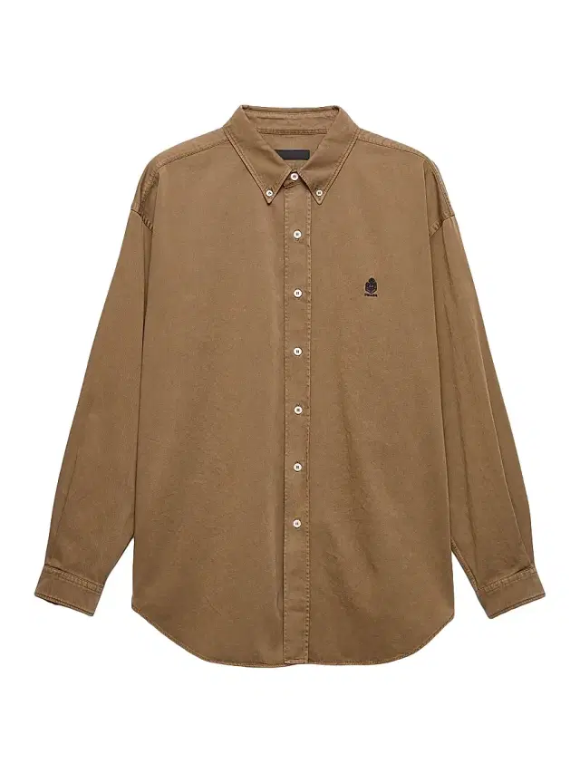 Men's Cotton Shirt - Brown