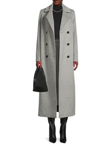 Cinzia Rocca Women's Icons Wool-Cashmere Double-Breasted Coat | Thumbnail 2 Cinzia Rocca Women's Icons Wool-Cashmere Double-Breasted Coat | Thumbnail 2
