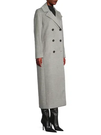 Cinzia Rocca Women's Icons Wool-Cashmere Double-Breasted Coat | Thumbnail 4 Cinzia Rocca Women's Icons Wool-Cashmere Double-Breasted Coat | Thumbnail 4