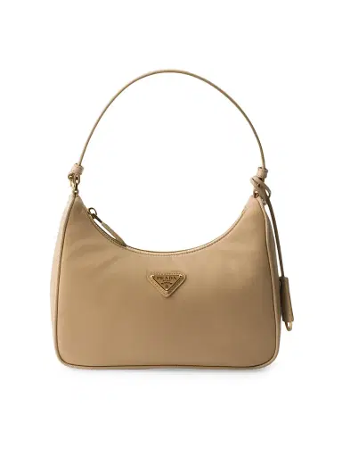 Prada Women's Re-Edition 2005 Re-Nylon Mini Shoulder Bag - Brown | Thumbnail 1 Prada Women's Re-Edition 2005 Re-Nylon Mini Shoulder Bag - Brown | Thumbnail 1