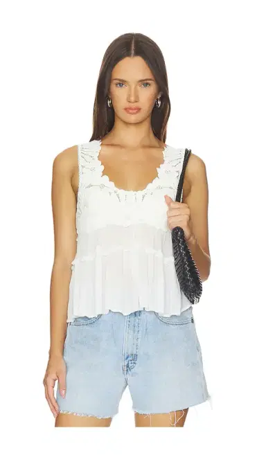 Free People x REVOLVE Petal Party Shapeless Cami | Thumbnail 1 Free People x REVOLVE Petal Party Shapeless Cami | Thumbnail 1