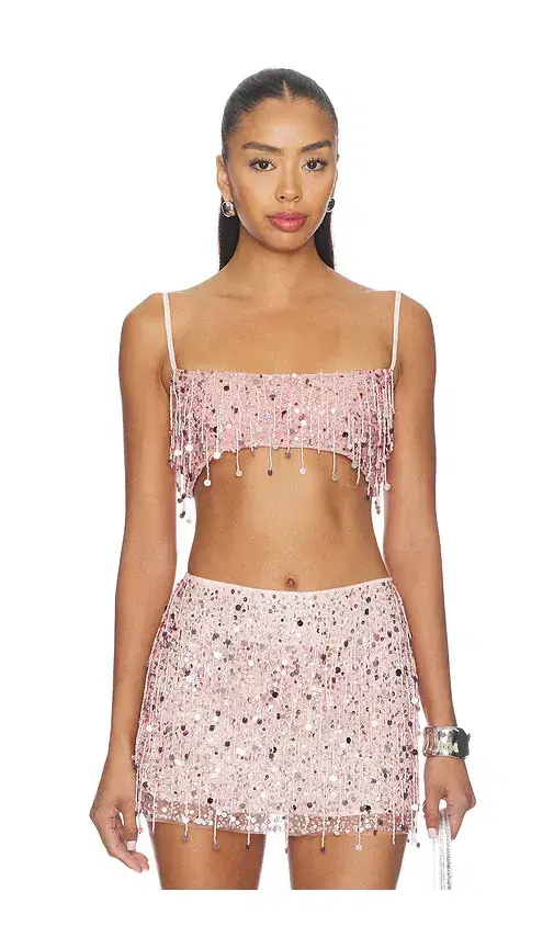 ASTA RESORT Yasmin Hand Beaded Bralette