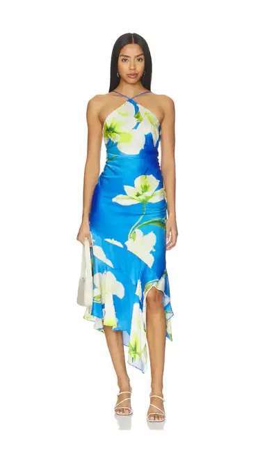 Amanda Uprichard Gabriella Midi Dress | Thumbnail 1