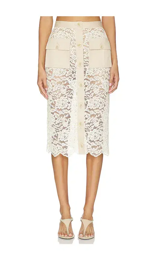 Shae Below Knee Skirt