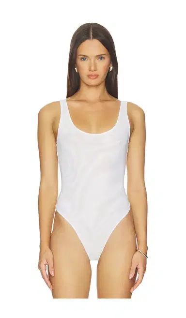 L'Agence Kalea Scoop Neck Tank Bodysuit | Thumbnail 2 L'Agence Kalea Scoop Neck Tank Bodysuit | Thumbnail 2