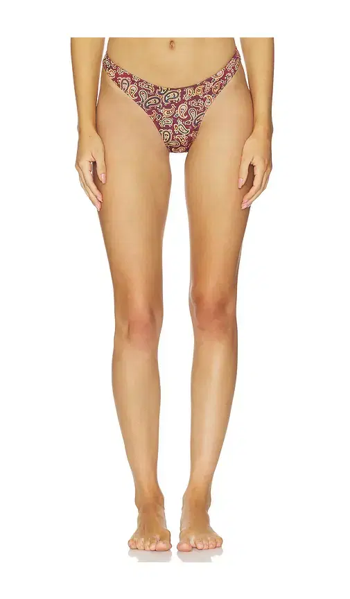 Heavy Manners High Cut Cheeky Bikini Bottom