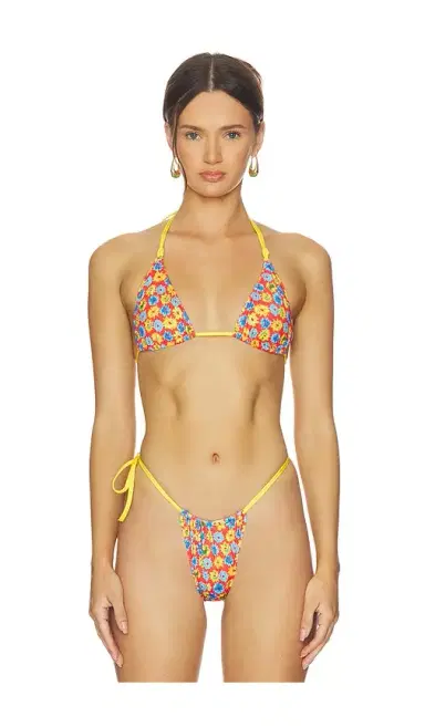 Heavy Manners Double String Bikini Top | Thumbnail 1