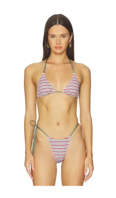 Heavy Manners Double String Bikini Top | Thumbnail 1