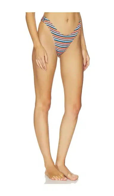 Heavy Manners High Cut Cheeky Bikini Bottom | Thumbnail 2