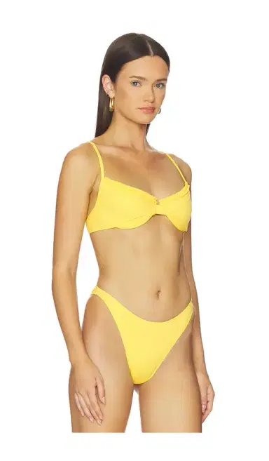 Heavy Manners Ruffled Up Underwire Bikini Top | Thumbnail 2