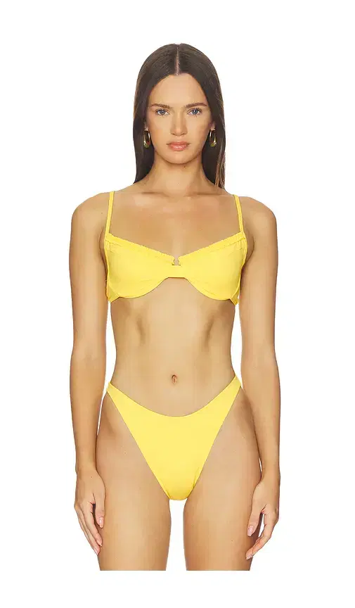 Ruffled Up Underwire Bikini Top